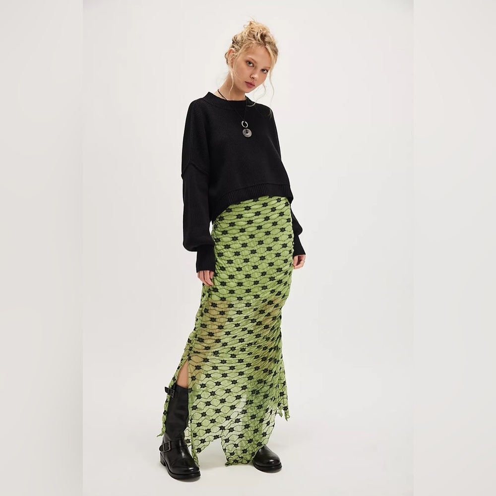 Free People Margot Maxi Skirt